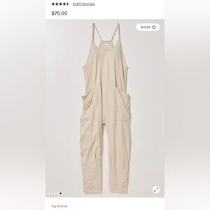 NWT Free People Hot Shot Onesie in Oatmeal Heather